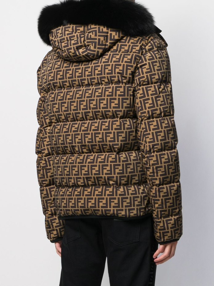Fendi куртка мужская золотис