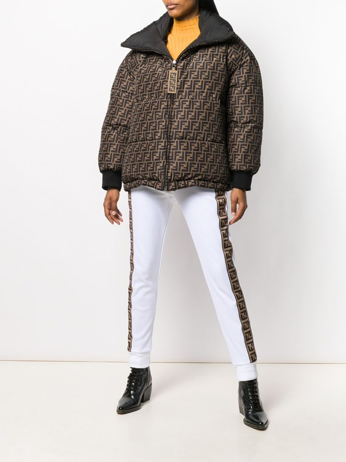 Двусторонний пуховик Fendi