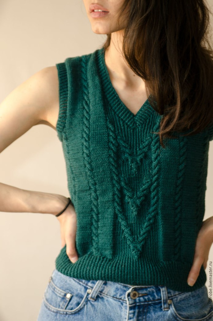 Vogue Knitting жилет
