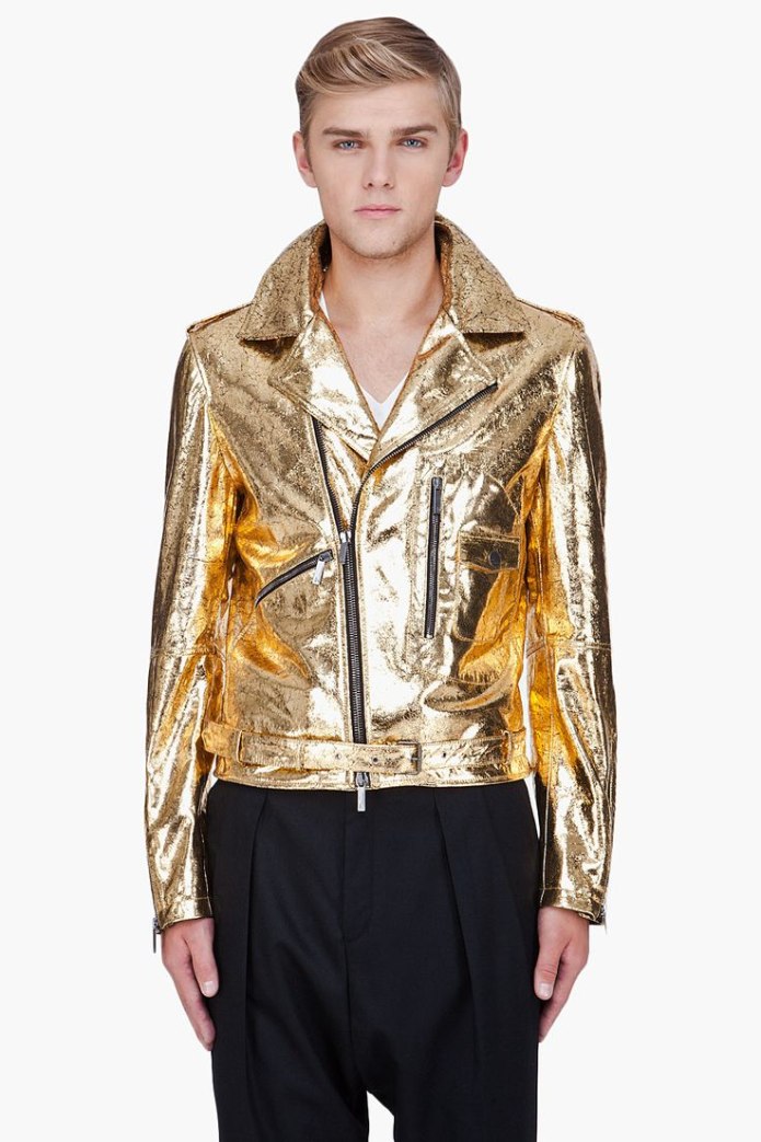 Levis Purple Metallic Puffer Jacket