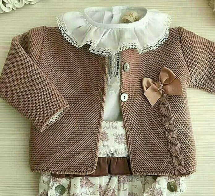 Вязаные детские вещи