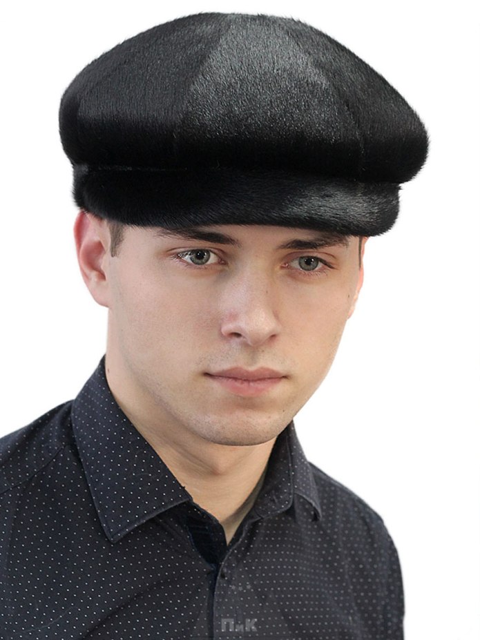 Кепка из нерпы мужская