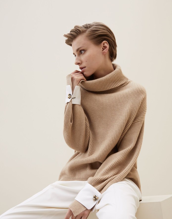 Джемпер Dazzling Nordic Cables Brunello Cucinelli