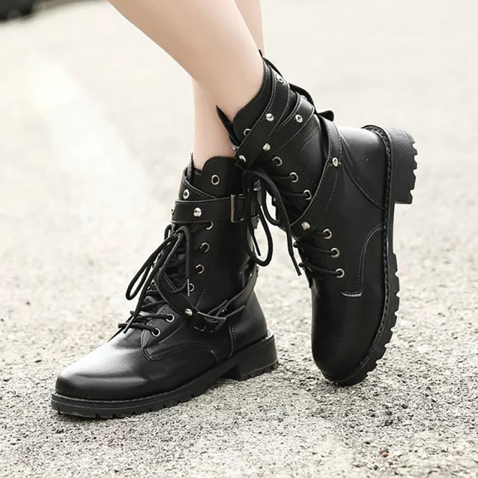Кожаные ботинки Botas mujer