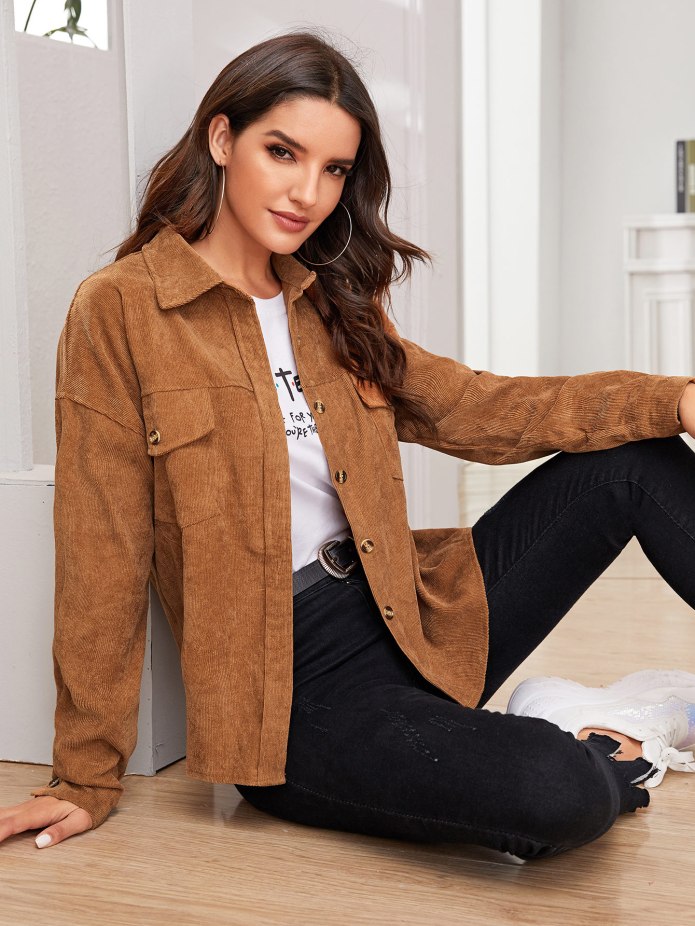 Вельветовая рубашка Vero Moda