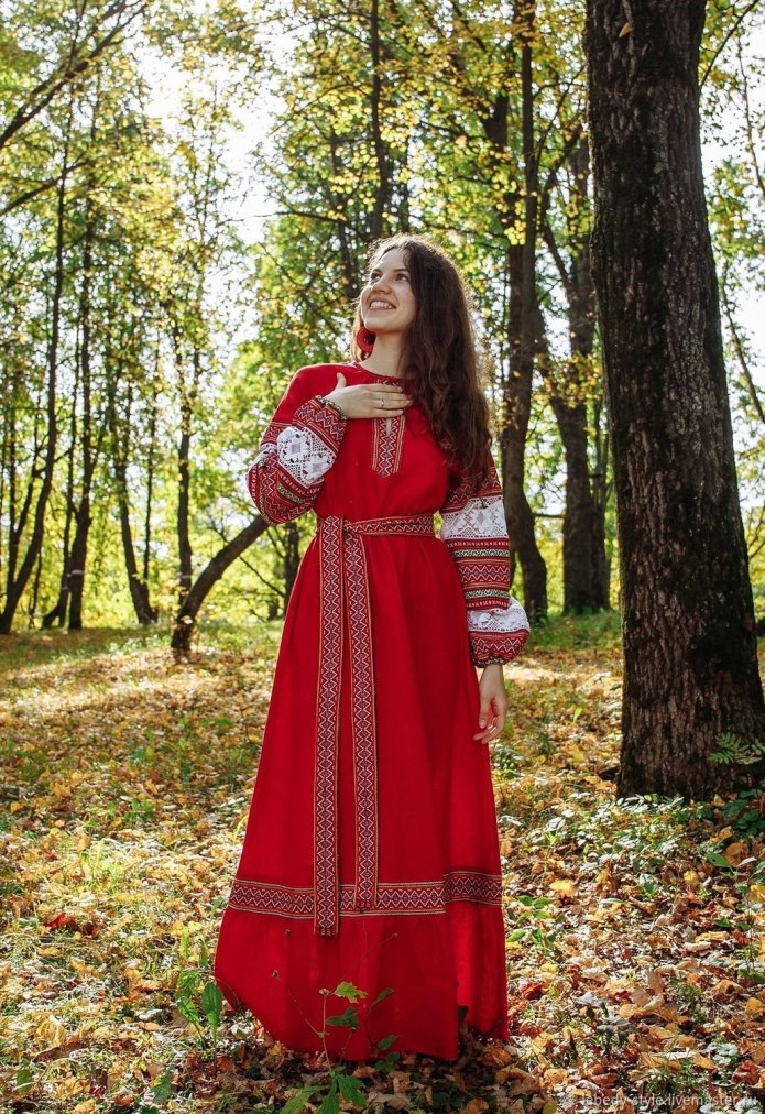 Русский стиль в одежде