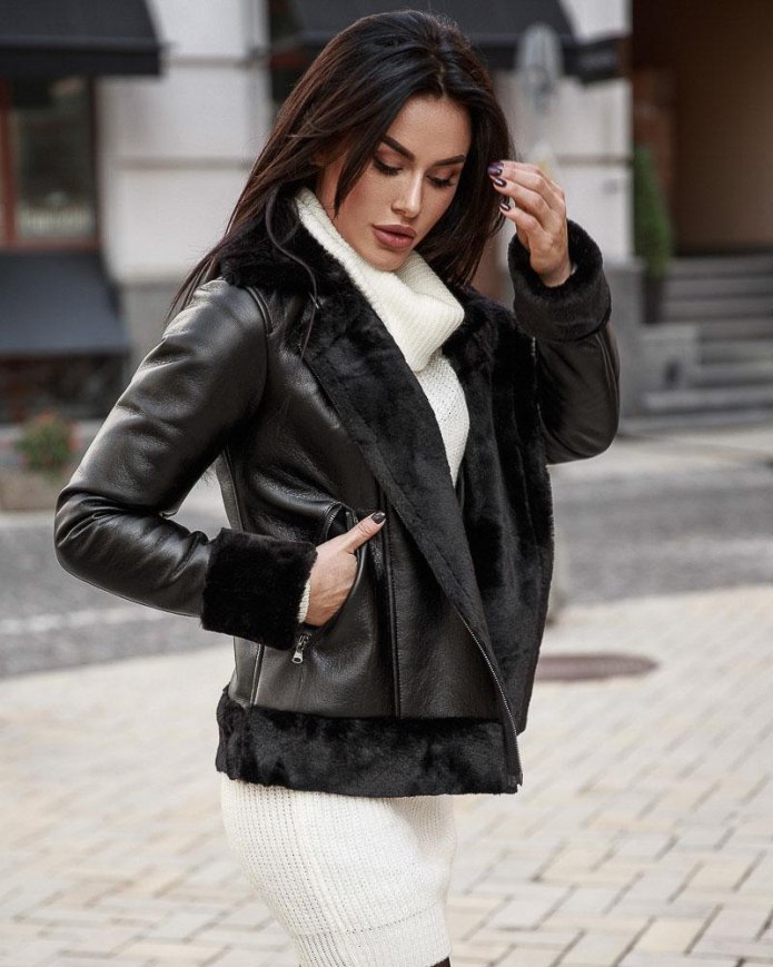 Дублёнка Fashion Street 2020
