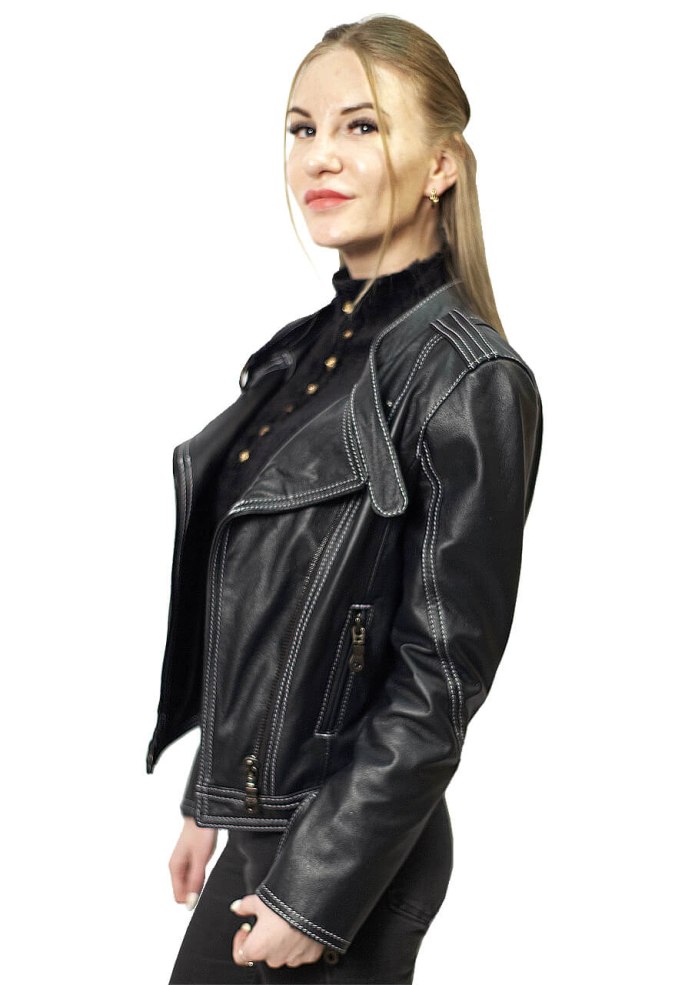 All Saints куртка кожаная Leather Biker