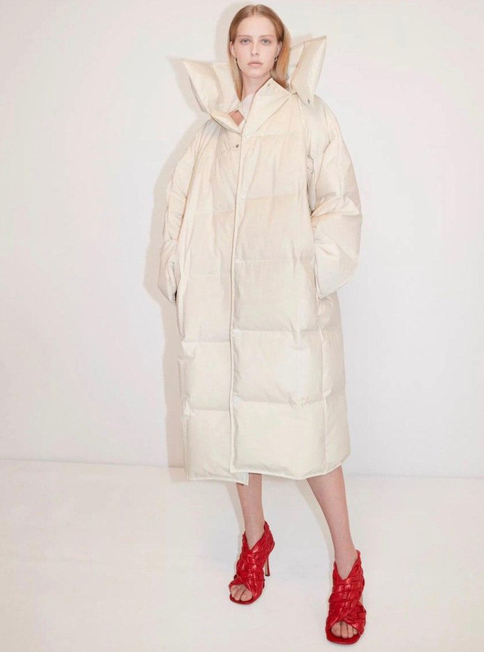 Пуховик Bottega pre Fall 2020