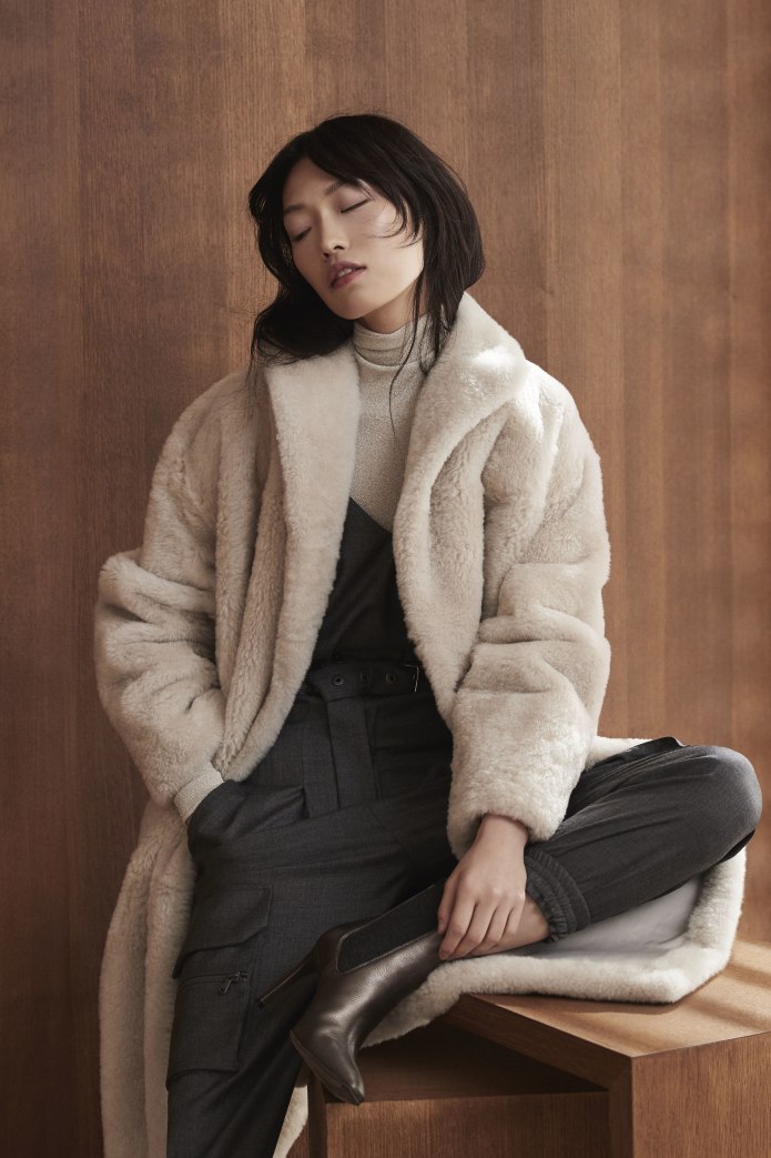 Brunello Cucinelli мех 2020