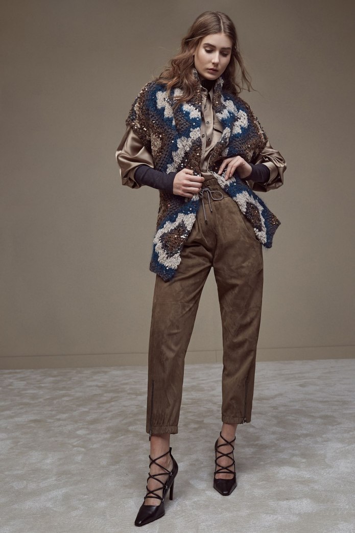 Brunello Cucinelli мех 2019