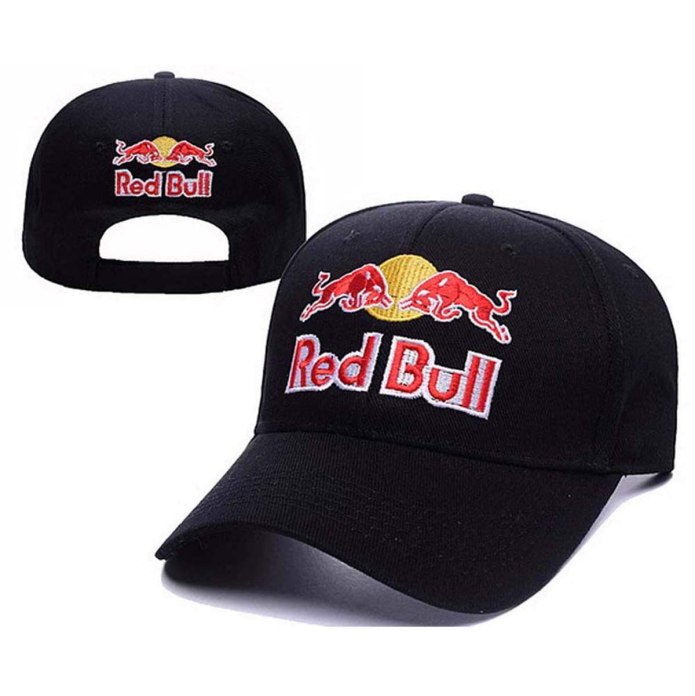 Бейсболка Red bull черная