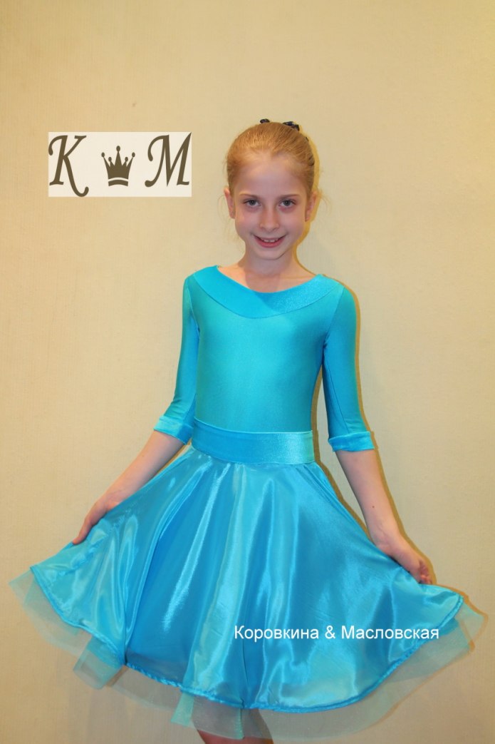 Рейтинговое платье для бальных танцев SMCOLLECTION «Мария»
