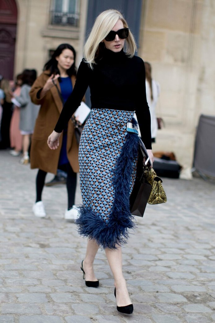 Юбка твидовая Street Style 2020