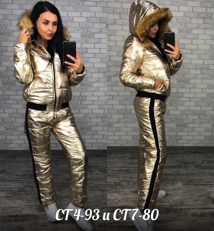Теплый зимний костюм