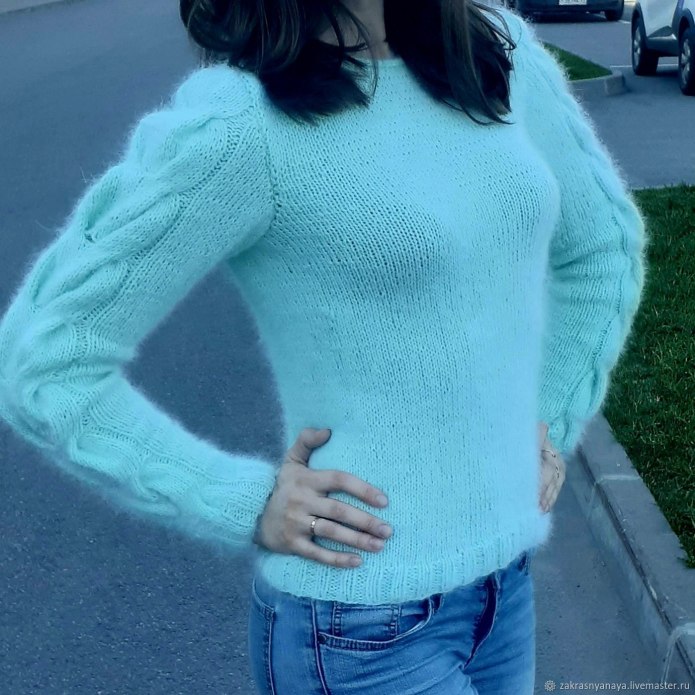 Кофта из ангоры