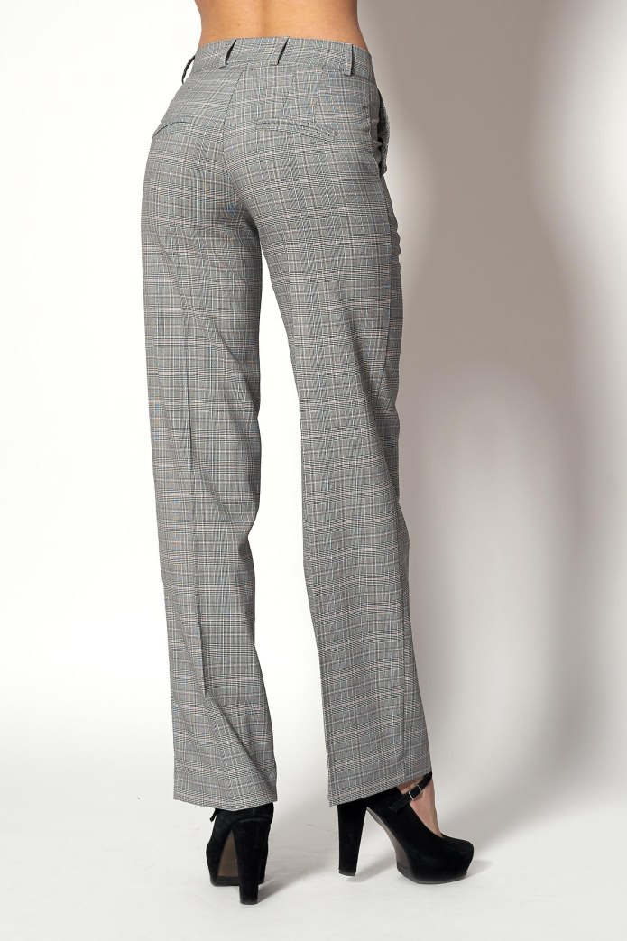 Брюки Grid Elastic Waist
