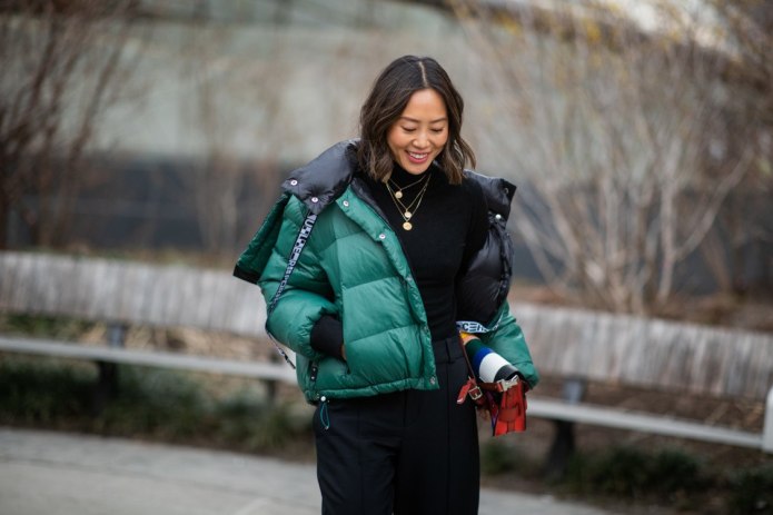 Пуховик оверсайз Street Style