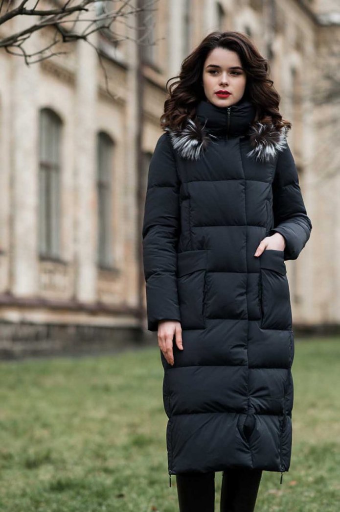 Пуховое пальто Stylex 8640