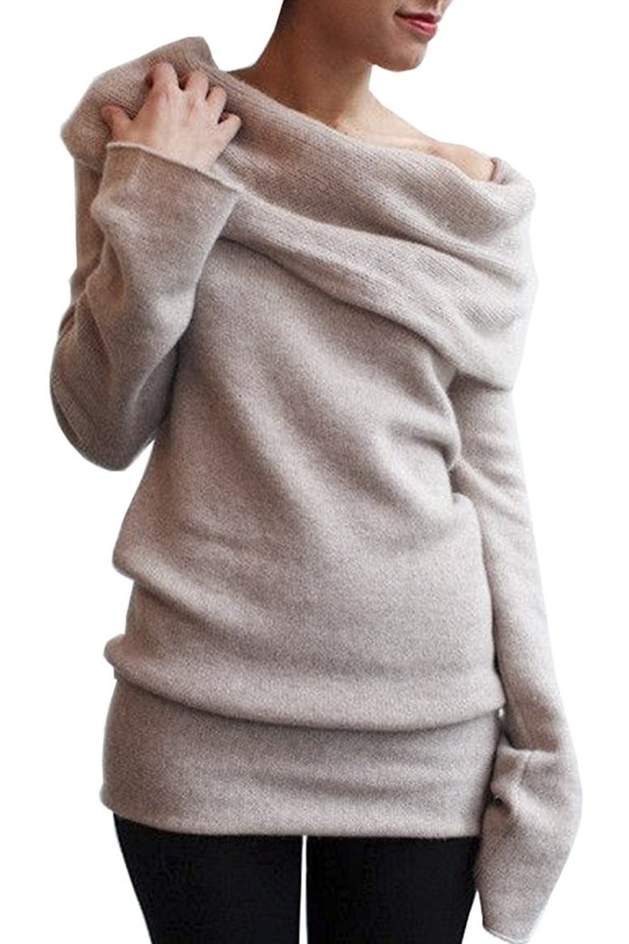 2022 Turtleneck Loose Sweater Dress women Zebra Knitted long Sleeve autumn Winter Oversized Jumper Casual Pullover