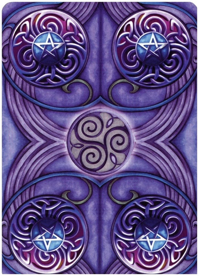 Art nouveau Tarot галерея колесо фортуны