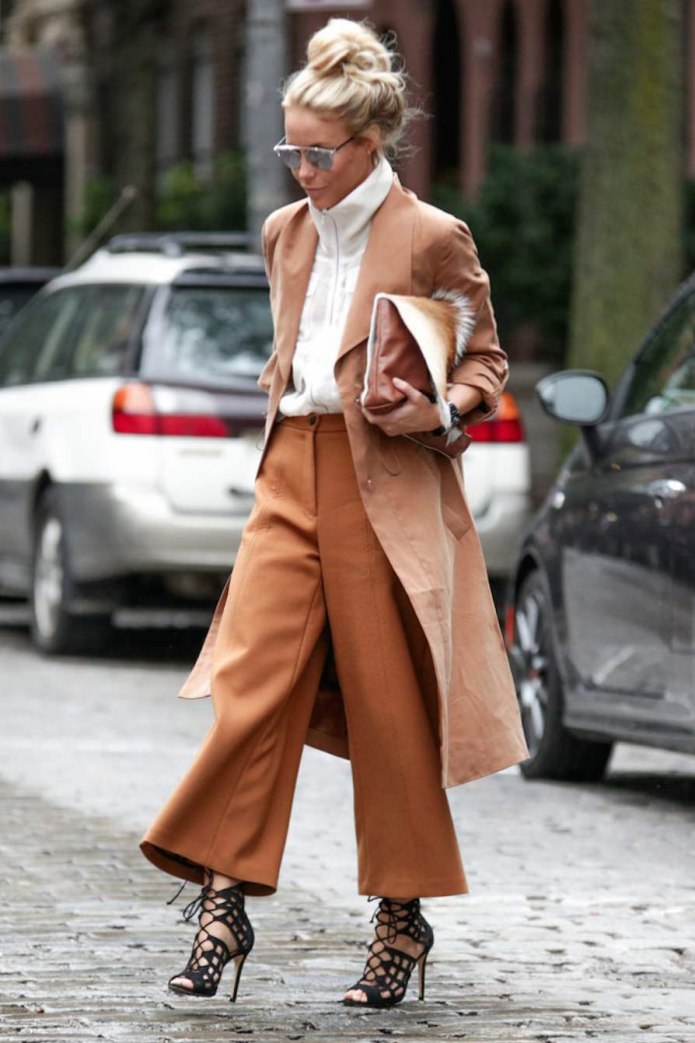 Пальто Celine кэмел