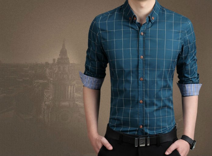 Мужская рубашка Sarino Shirt Slim Fit