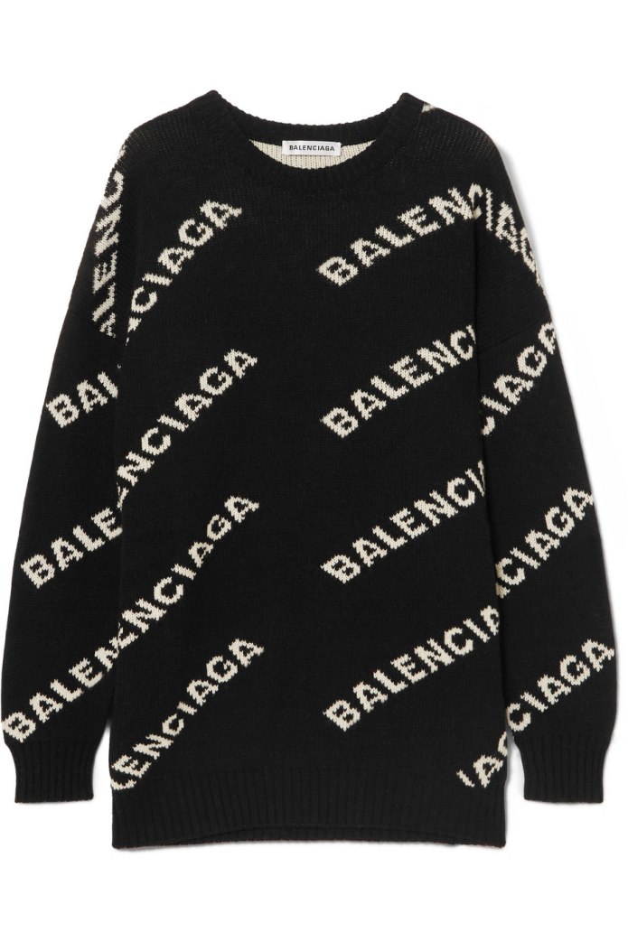 Свитер Balenciaga разноцветный