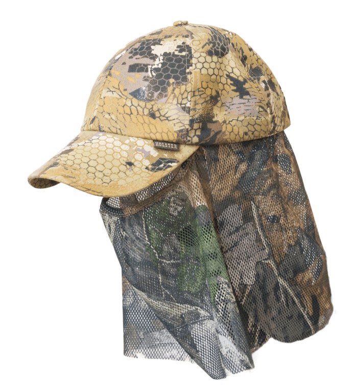 Бейсболка Zetrix Pal cap PC-1602 Camo beak, Black Mesh