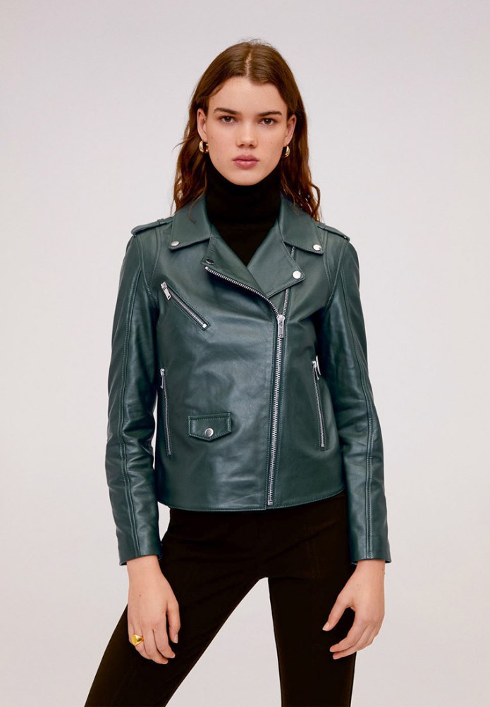 Suedette Biker Jacket