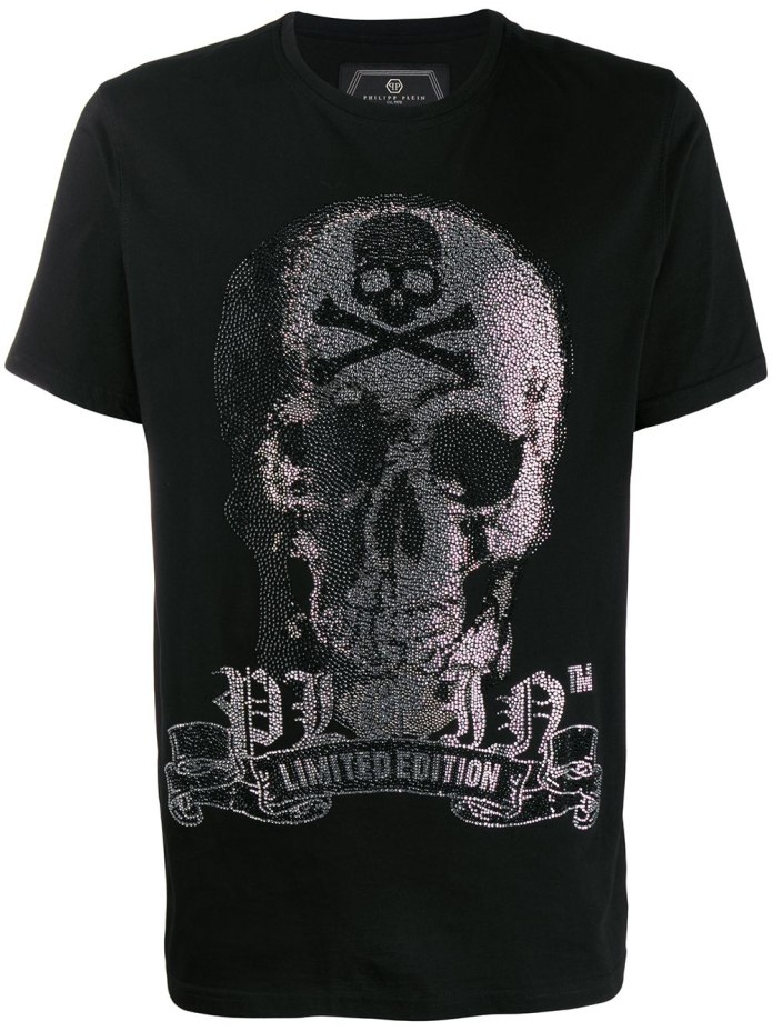Philipp plein Platinum Cut футболка 1978