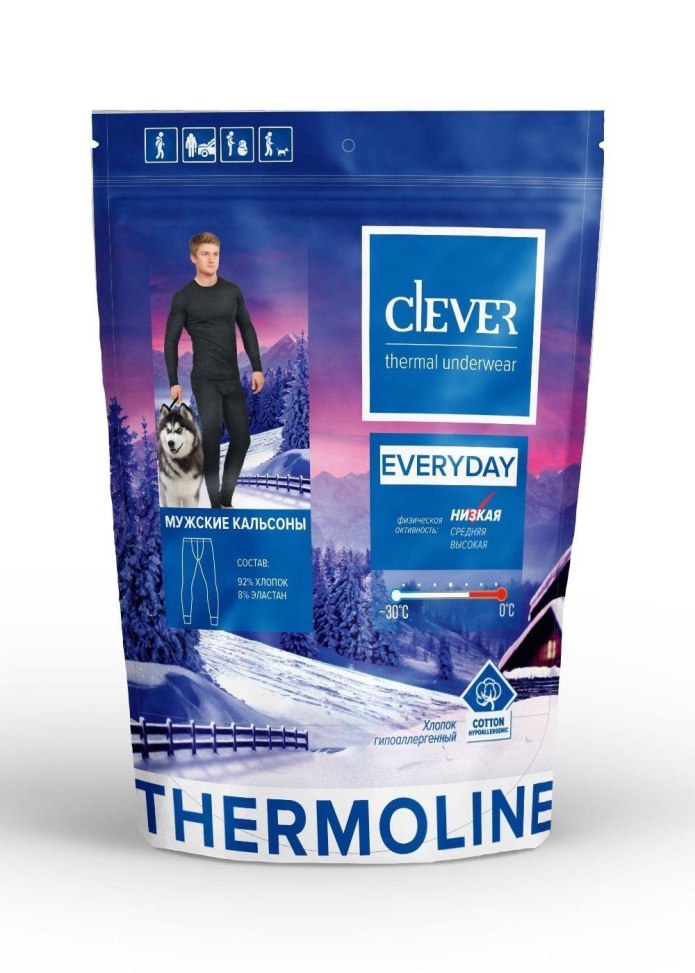 Термобельё мужское Clever MP 600218рн