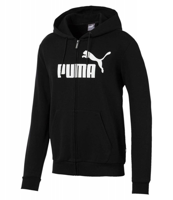 Толстовка Puma Essentials Fleece Hooded JKT