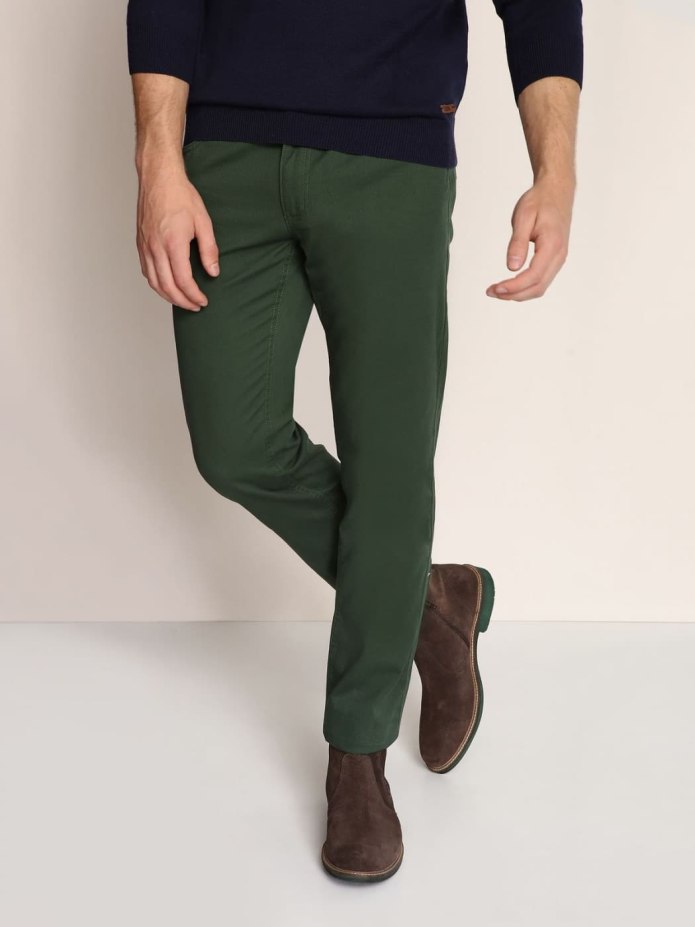 Брюки Jack Jones зеленые