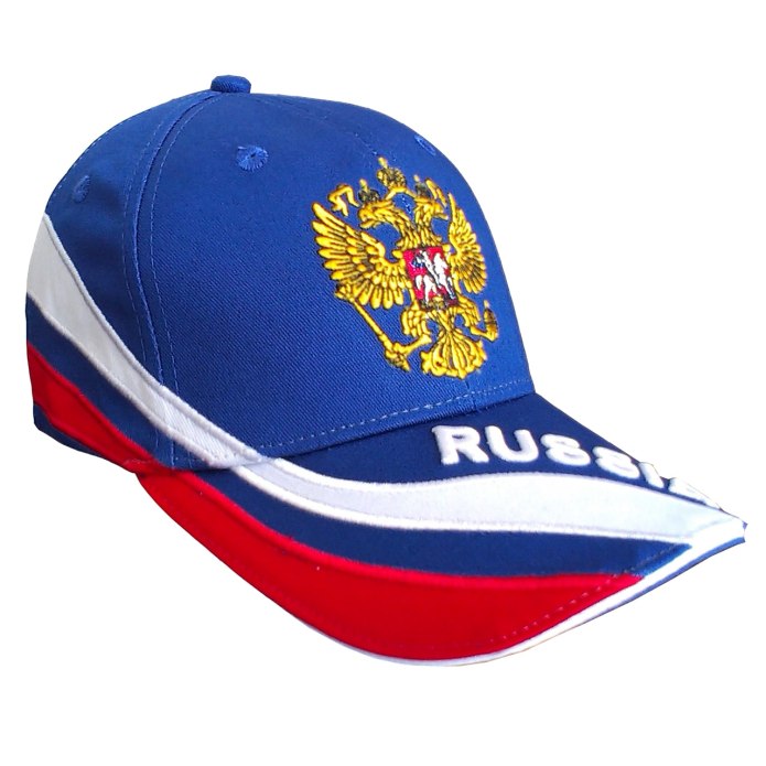 Кепка с вышивкой герб