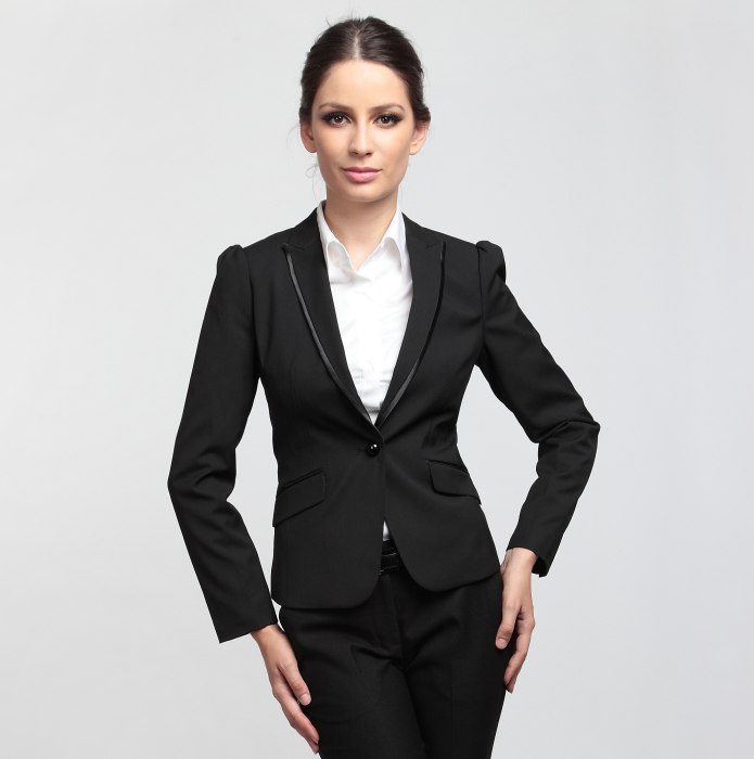 Смокинг женский классический