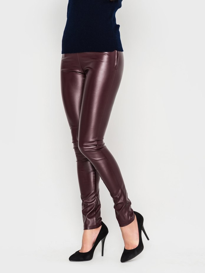 La Redoute кожаные брюки