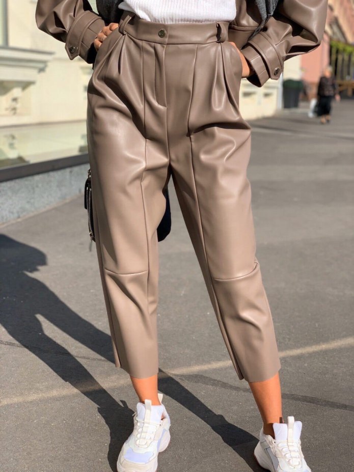 Twinset Milano брюки эко кожа