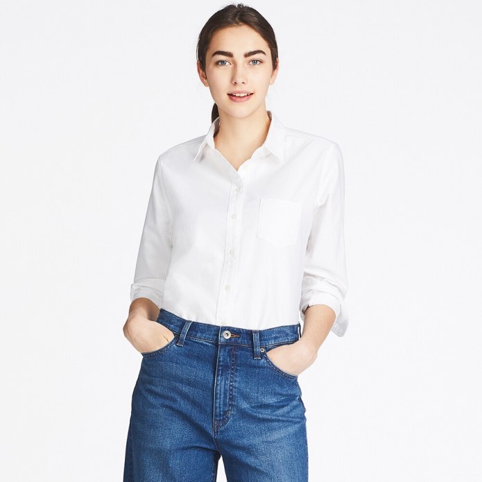 Uniqlo Flannel Shirt Dress