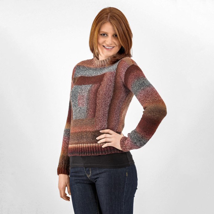 Зара Knit красный свитер