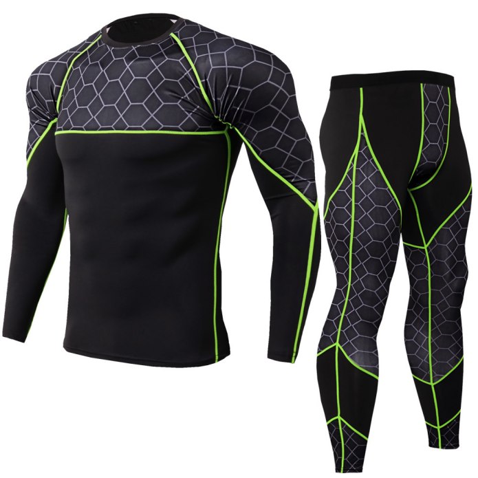 Компрессионный комплект для спорта мужские 5в1 Reebok