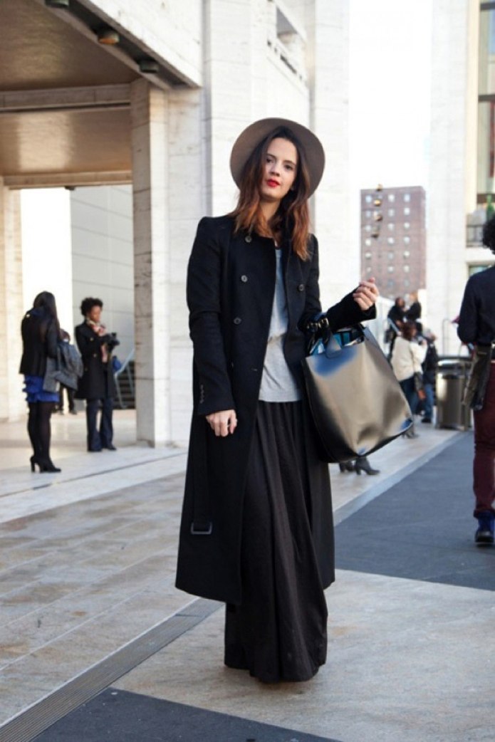 Street Style кюлоты женские с пальто