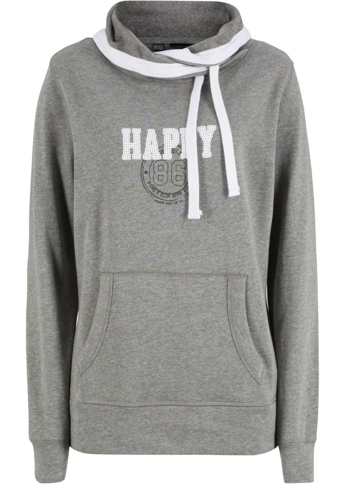 Hoodie Grey h&m Melange