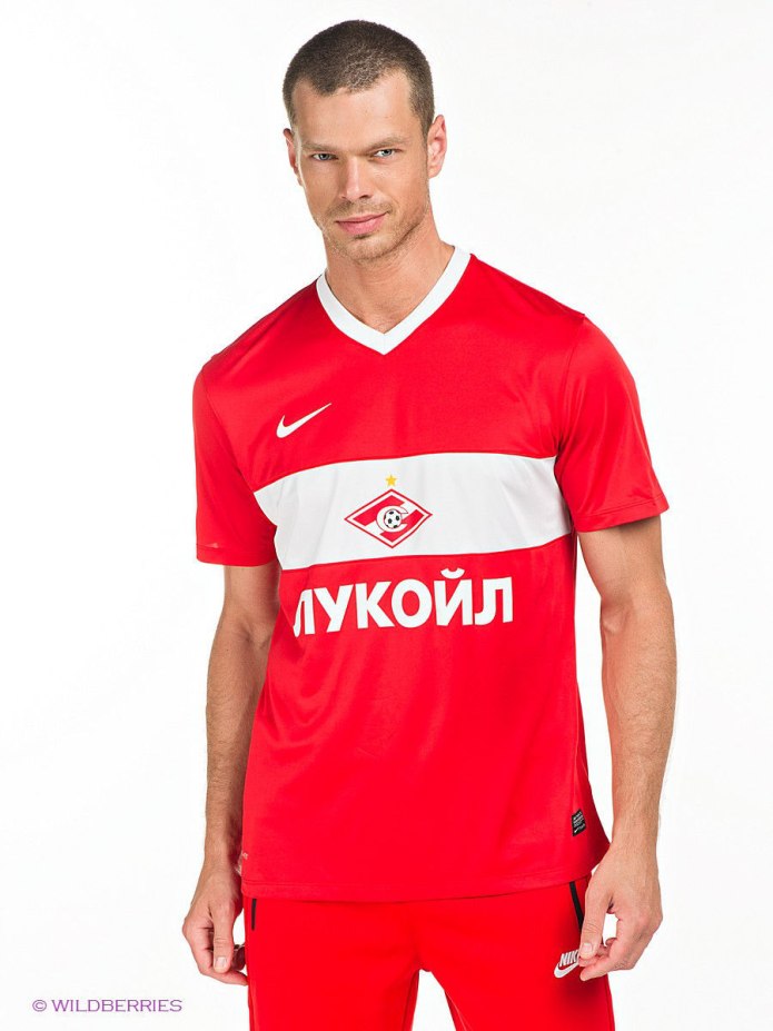 Футболка ФК Спартак красная