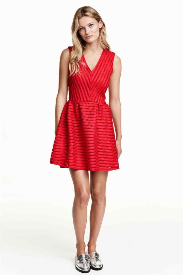 Платье h&m черное с запахом