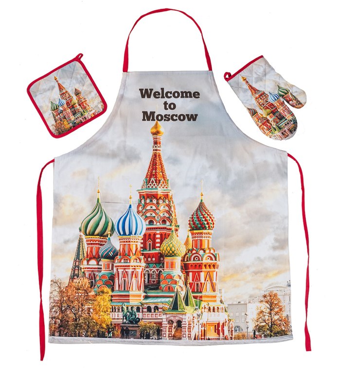 Кухонный фартук из клеенки