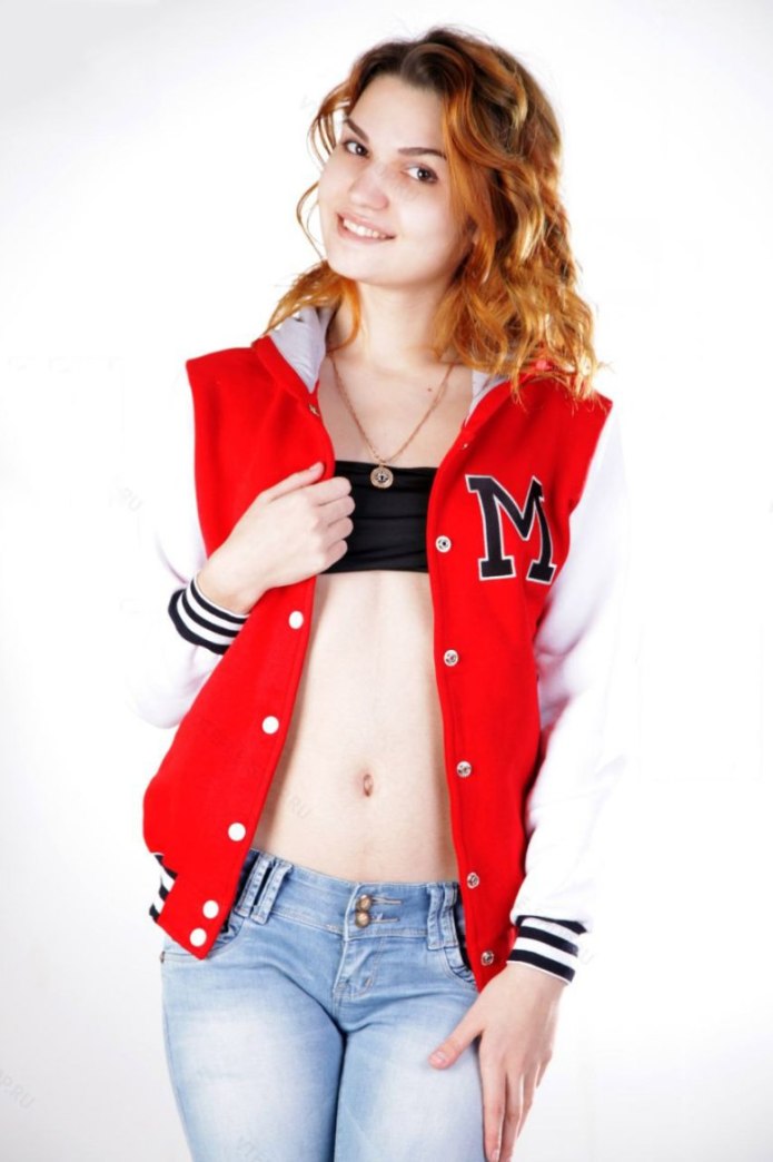 Бомбер Varsity Classic Jacket v 2, Street Style