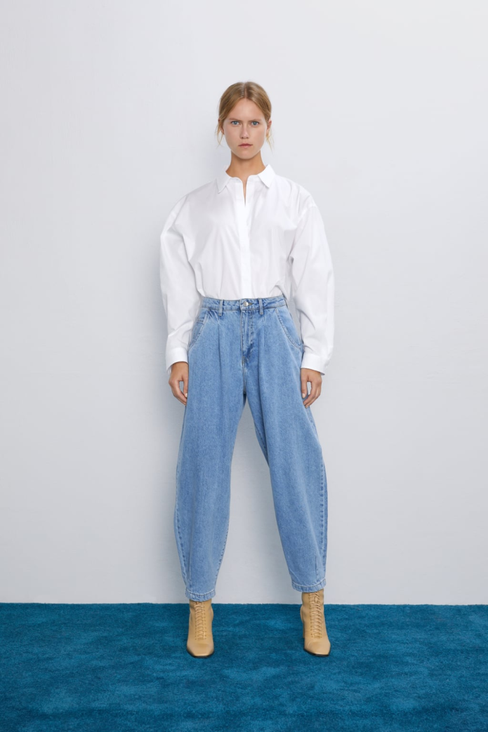 Slouchy джинсы Zara