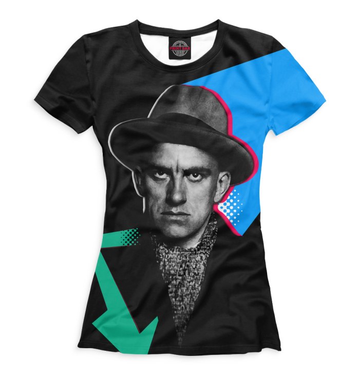 Черная футболка с Путиным