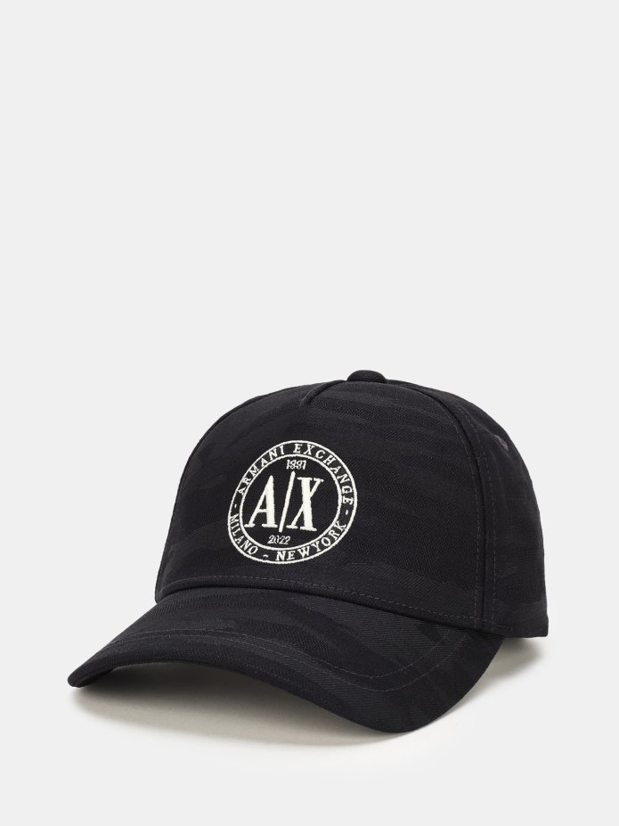 Бейсболка Armani Exchange бархатная